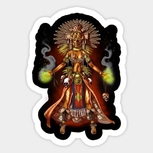 Aztec Mythology God Managua Sticker